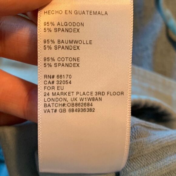 NWT! OU sky blue tie mini skirt - Picture 5 of 10